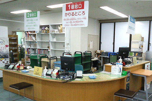 カウンターの写真