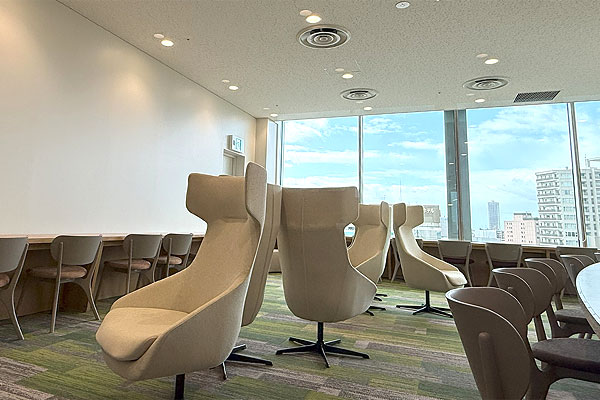 リーディングルームの写真