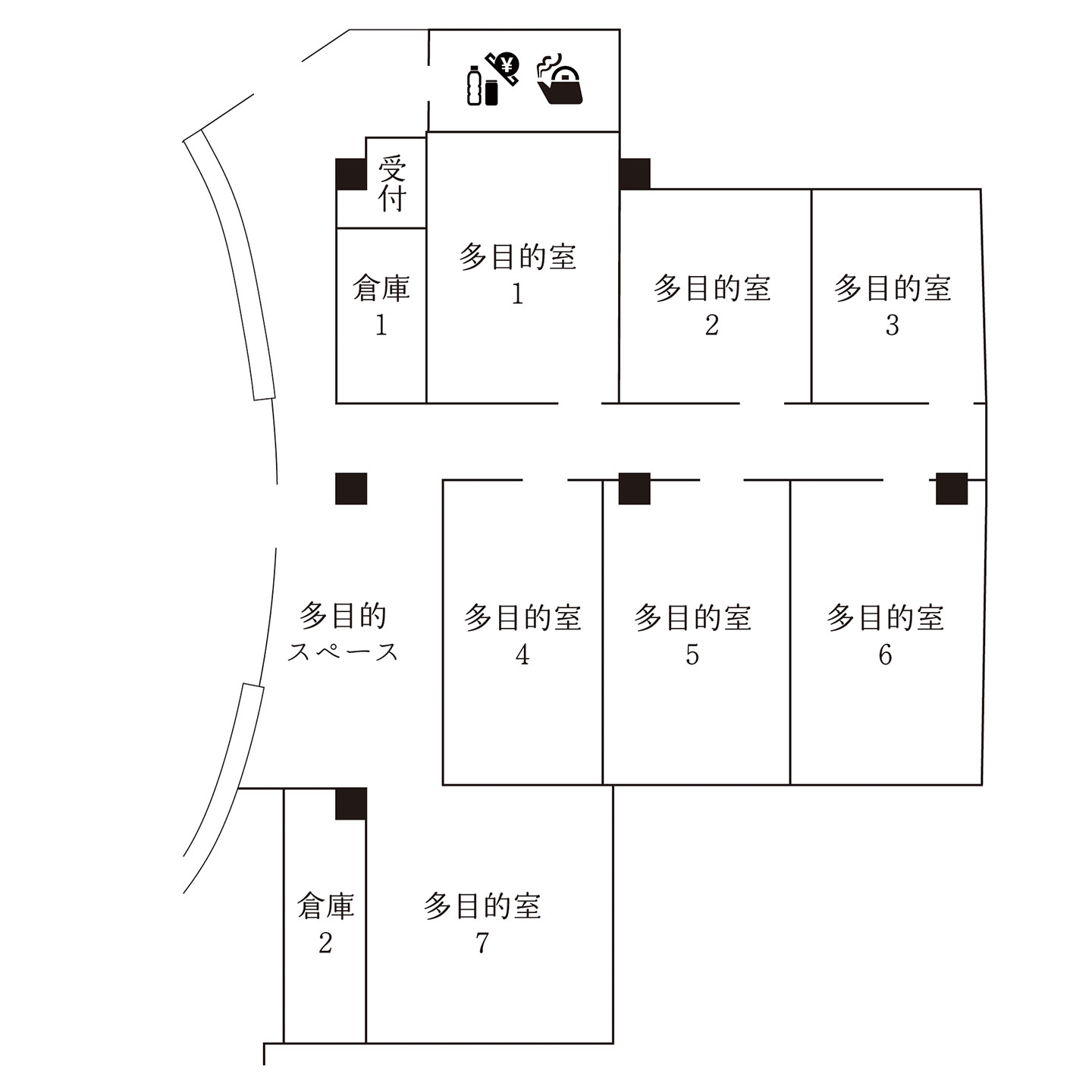 8階　多目的エリア