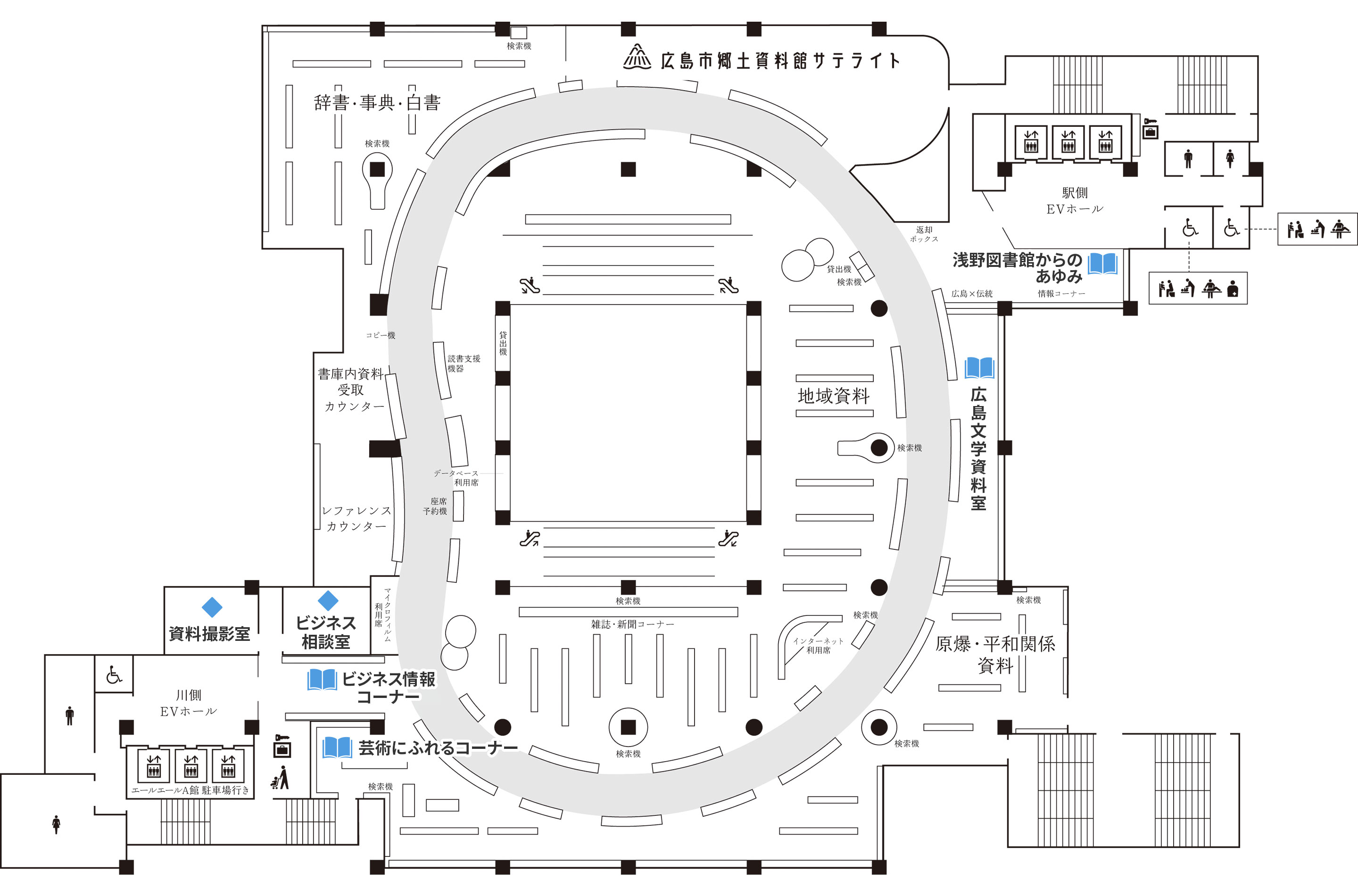 9階　広島を知るフロア