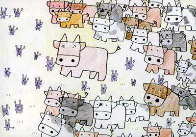 牛さんあぶない！