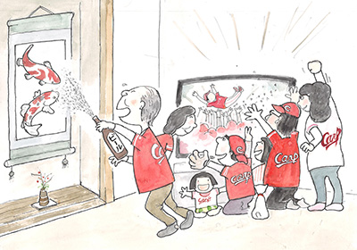 やったぜ！赤ヘル