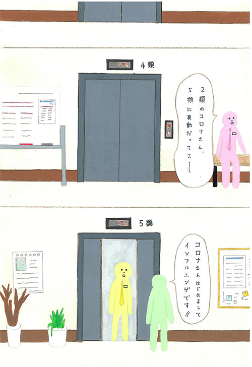 2類から5類へ異動命令